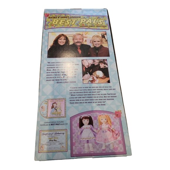 Jim Shore Best Pals Classic Kathy Doll Box & Music CD KatJan Inc 2011 Toy 17" - Picture 4 of 16